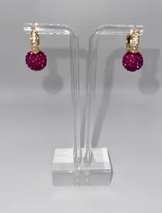 In a Barbie World Crystal Earrings