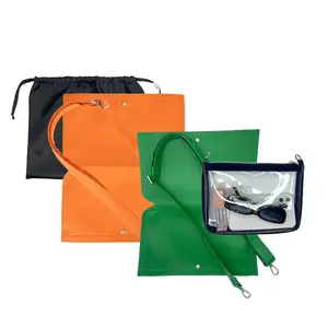 Bundle: Smooth Kelly Green & Orange Pebble