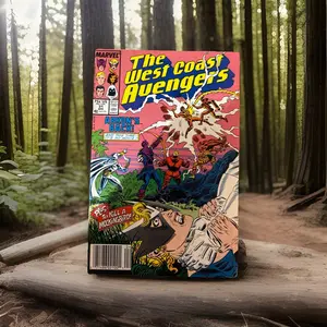 West Coast Avengers #31 Newsstand Variant (Marvel Comics April 1988)