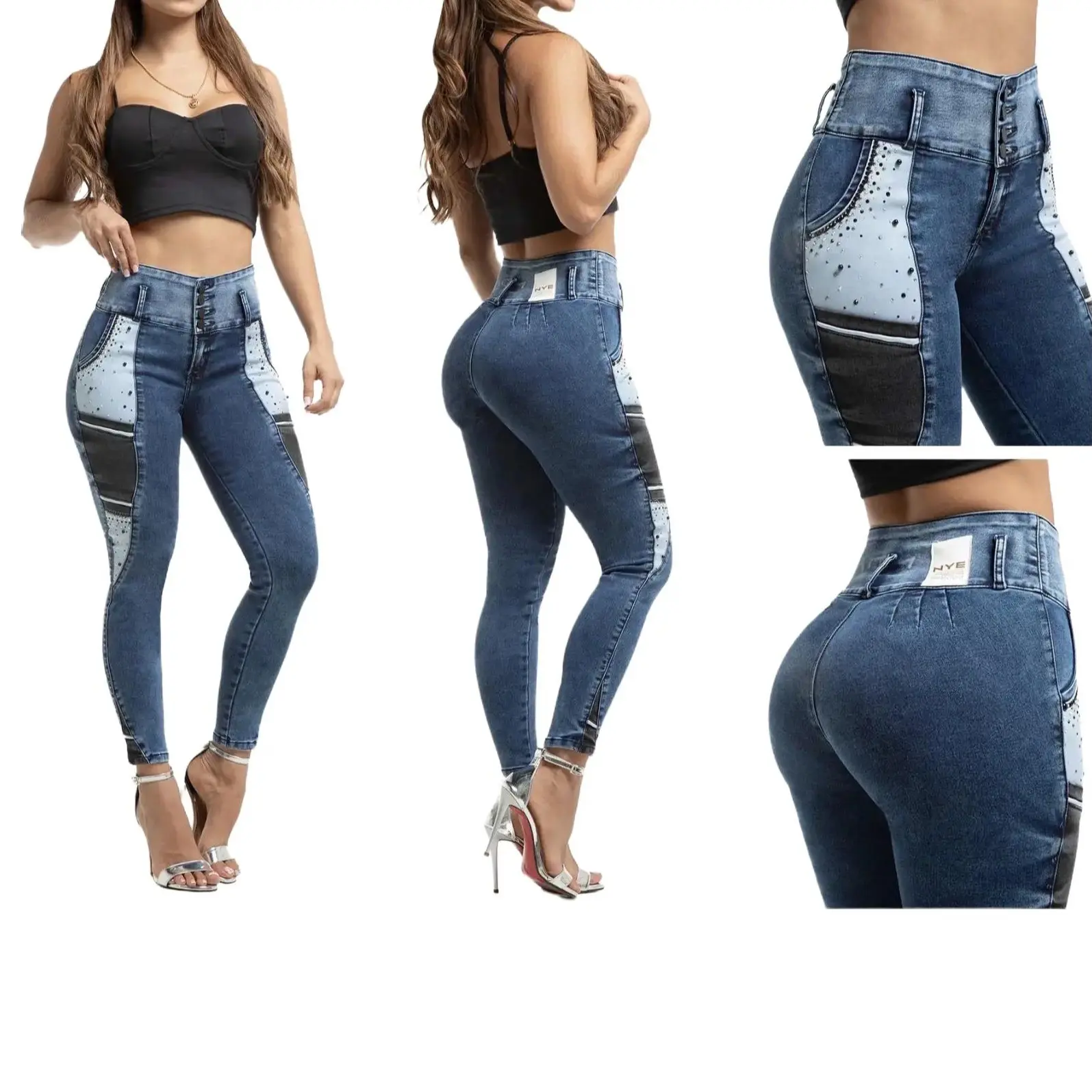 COLOMBIAN NYE WOMAN'S JEANS BUTT LIFTER
