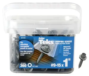 9 x 1 in. Roofing Screws