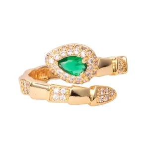 Carti Serpent Wrap Ring Gold - Product in Description