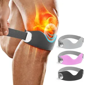 Silicone Patellar Tendon Support Strap, Adjustable Non-Slip Patella Band Stabilizer Knee Brace for Jumpers Knee, Basketball, Volleyball, Squats, Patellar Belt