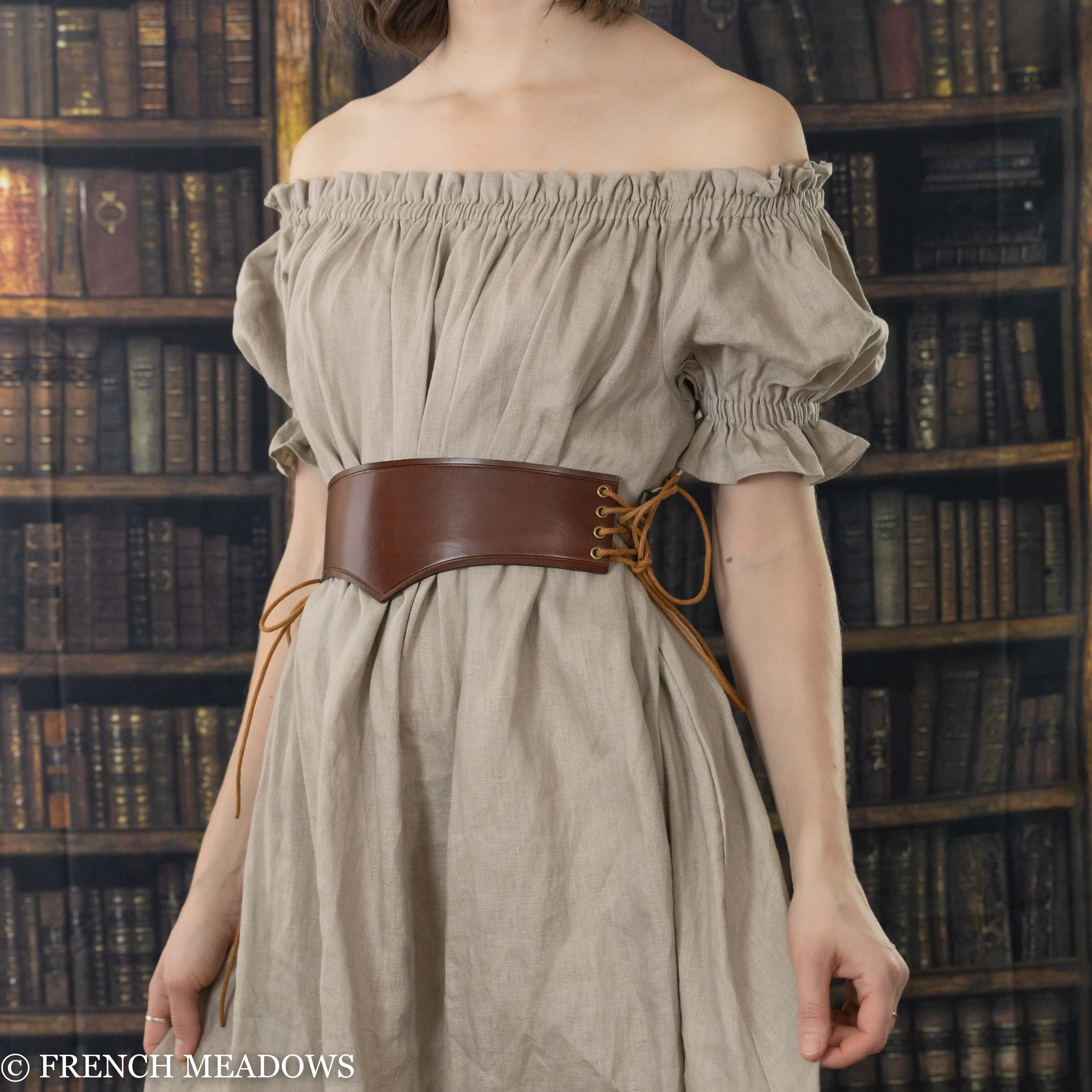 Wide Leather Waist Belt Wide Leather Waist Belt