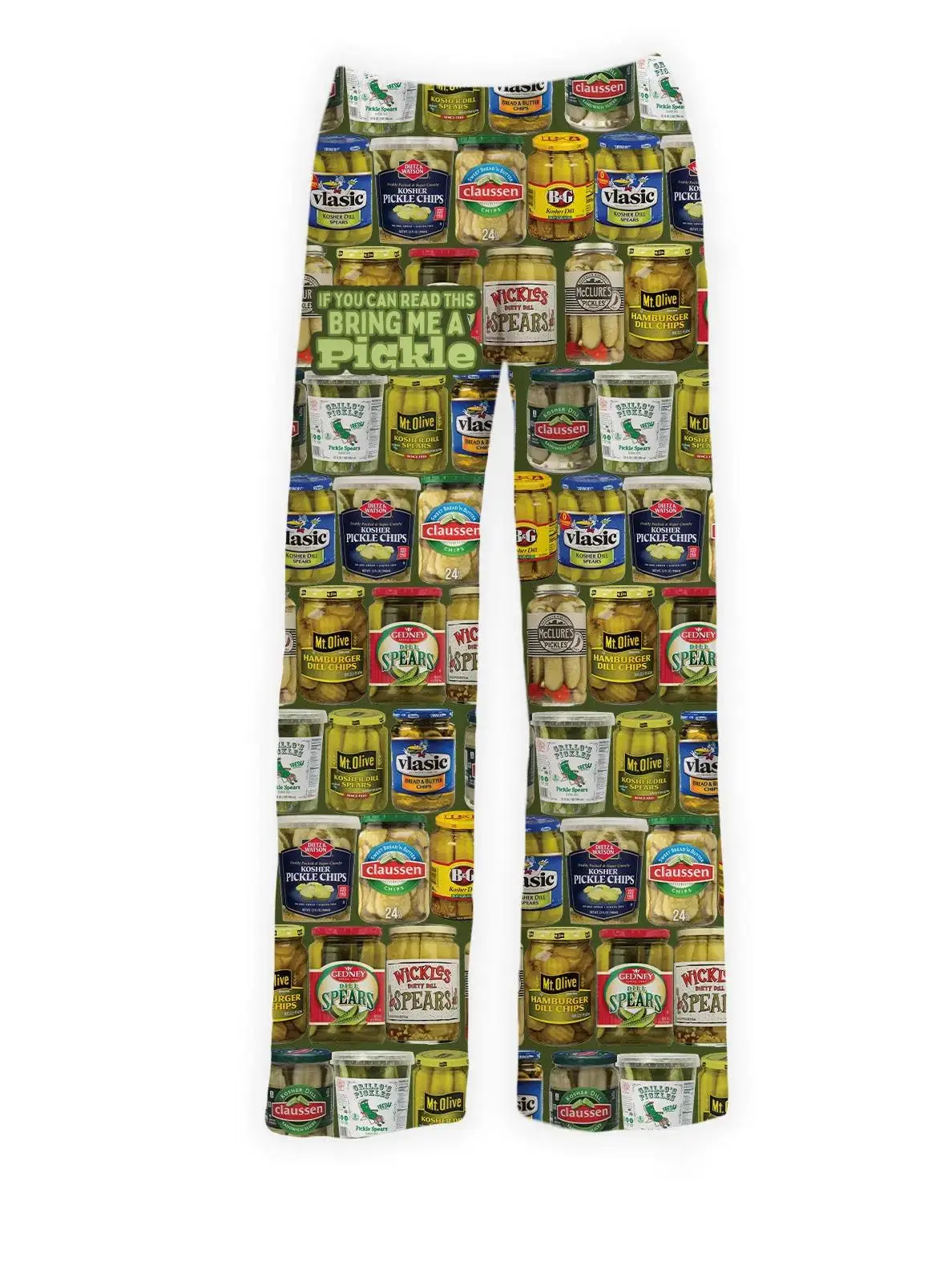 Pickle Pajama Lounge Pants | Funny “Bring Me a Pickle” PJs | Soft Novelty Pants | Pickle Lover Gift | Loungewear