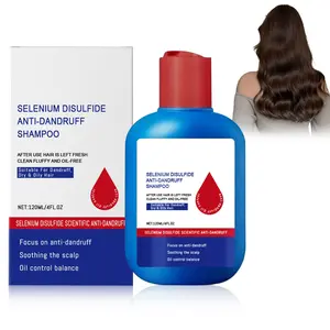 Selenium Disulfide Hair Care Shampoo 120ML - Oil Control Refreshing Anti-Dandruff Anti-Itch Scalp Cleansing Formula for Any Hair Type - Conditioner