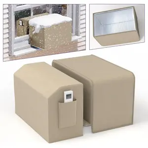 Window Air Conditioner Covers Indoor & Outdoor Kit For U Shaped Window Air Conditioner Compatible with  U-Shaped Window AC,Universal For 8000/10,000/12,000 BTU