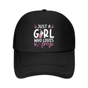 K-Pop gift idea KPOP sayings Just A Girl Who Loves K-Pop Baseball Cap