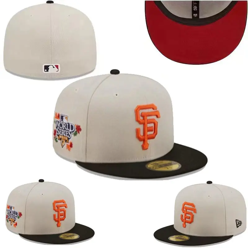 New Era Classic " SF " Snapback Cap – Adjustable Fit Flat Brim Baseball Hat for Men, Women and Everyday Fashion
