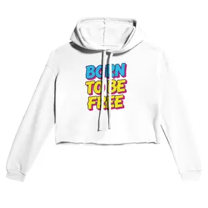 Women's Cropped Hoodie | Bella + Canvas 7502