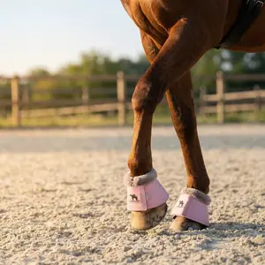 Faux Wool Fleece Horse Hoof Protection Boots, Size Xl L M S, Dressage Training Shoes, Flat Ground Riding Foot Covers, Equestrian Supplies