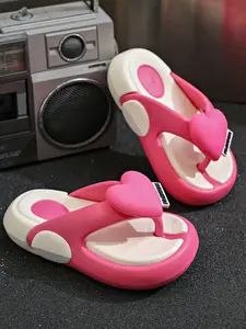 Fresh Girl Style Sandals, Lightweight and Soft, Summer Daily Wear, Versatile Women's Slippers, Casual PU Leather Eva Sole