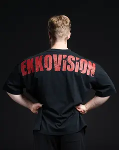 EKKO Graphic Pump Covers 100% Cotton Oversized T-Shirt