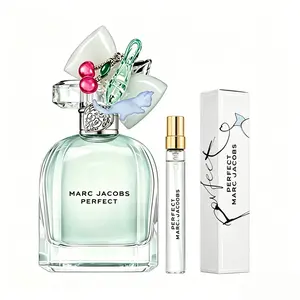 MARC JACOBS Ladies Perfect EDT Spray 0.33 oz - Fresh & Clean Aroma for Everyday Use - Versatile & Reliable Scent for Various Occasions