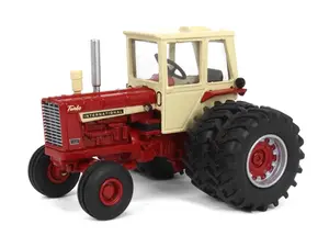 International Harvester Farmall 1256 2WD Tractor w/ Cab Diecast 1:64 Scale Model - SpecCast ZJD1946