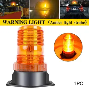 FCCEMC Car Truck Roof Top Warning Light Emergency LED Strobe Light Flashing Beacon For Security Auto 12V 24V
