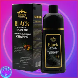 HAIR DYE SHAMPOO 100% GRAY COVERAGE WITH ARGAN OIL INFUSED HAIR DYE SHAMPOO 100% GRAY COVERAGE WITH ARGAN OIL INFUSED