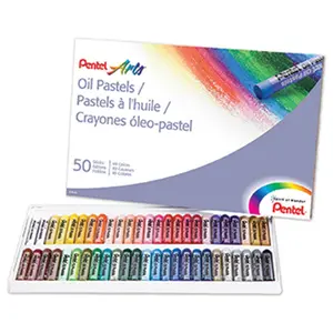 Pentel Of America  Pentel Oil Pastels 50 Count