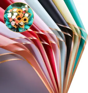 FUSHENMU 20 Sheets Flower Wrapping Paper Flower Bouquet Waterproof Florist Wrap Paper Bouquet Supplies for DIY Crafts Flower Wrapping Gift Packaging