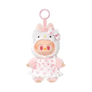CONFIRMED Pop Mart The Monsters (Labubu) x Hello Kitty and Friends Series Vinyl Plush Pendant Open Box - Hello Kitty
