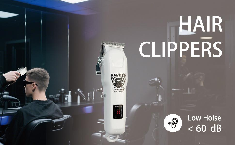 Professional Hair Clippers for Men - Cordless Beard Trimmer & T-Blade Hair Trimmer for Men, Rechargeable Clippers for Hair Cutting