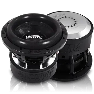 Sundown Audio SA-Series v.3 8" 500W RMS Dual 2-Ohm Bass Subwoofer, Compact Deep Bass Component, for Car Audio System and Car Stereo Upgrade