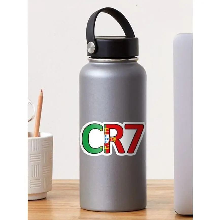Classic Sports Commemorate Ronaldo Decorative Sticker, CR7 Cristiano Ronaldo 7 Themed Home Decor Sticker for Home Supplies, 7 Sticker, Character-Based