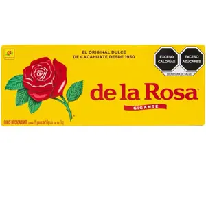 Mazapan de la Rosa GIGANTE - 20pz/box (peanut snack) dulces Mexicanos