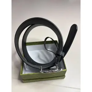 Everyday Mens Belt Double-Layer Leather for Shape Retention
