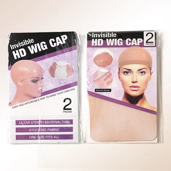 [NOT FOR SALE] New Light Brown Wig Caps for Women, Ultra-Thin Stretchy Nylon Lace Front Stocking Caps