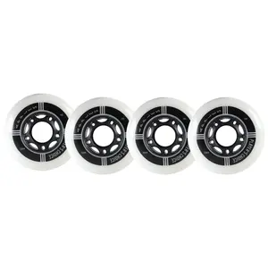 Player's Choice Indoor Roller Hockey Wheels 76mm Apples 78A 4-Pack