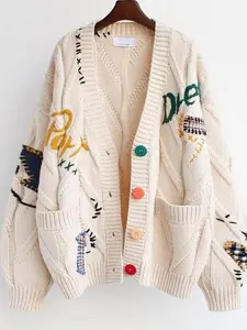 Rich Auntie Toni - Long Sleeve Casual Sweater viral puffer