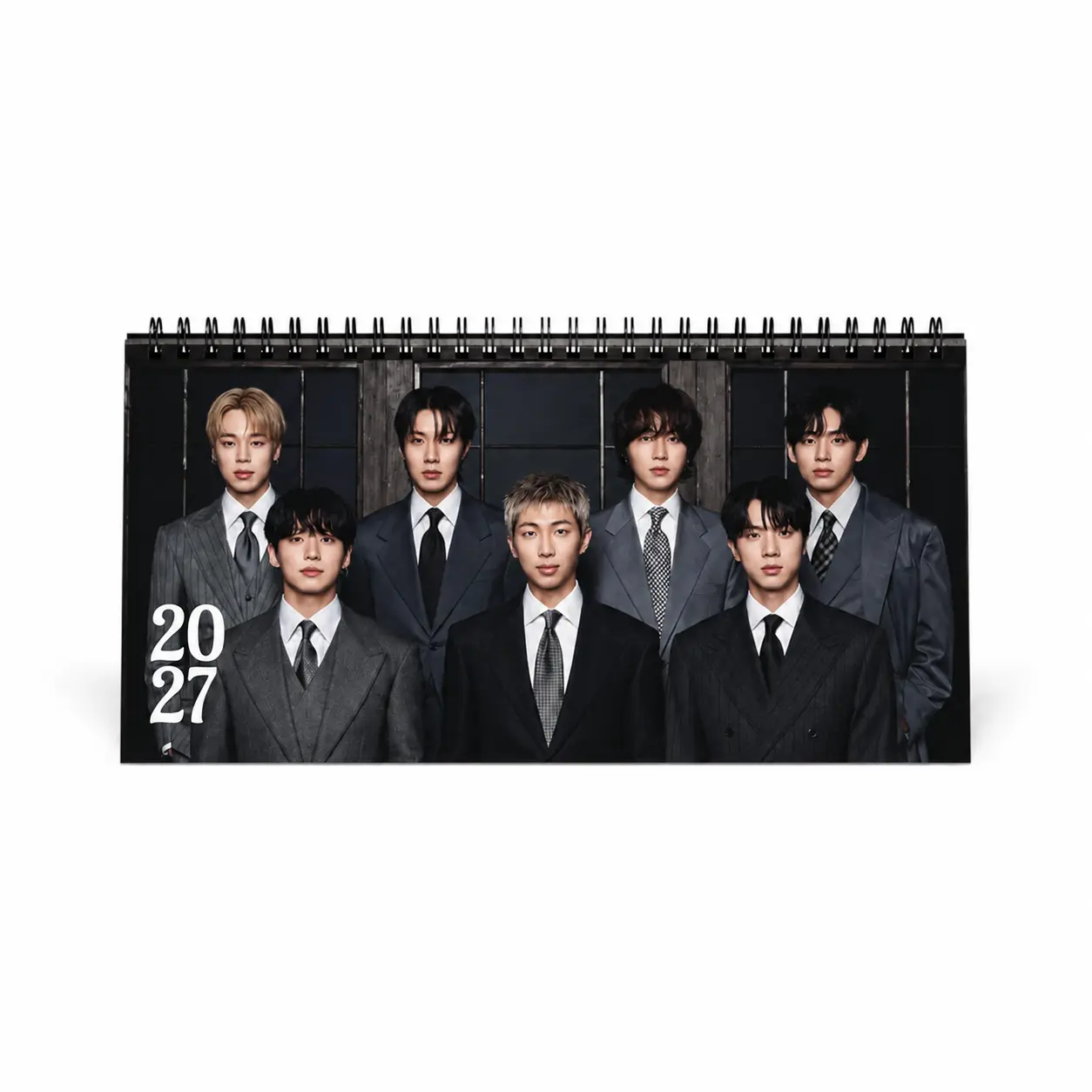 Bangtan 2027 Desktop Calendar Wall Calendar | K-pop Poster Style, Monthly Planner