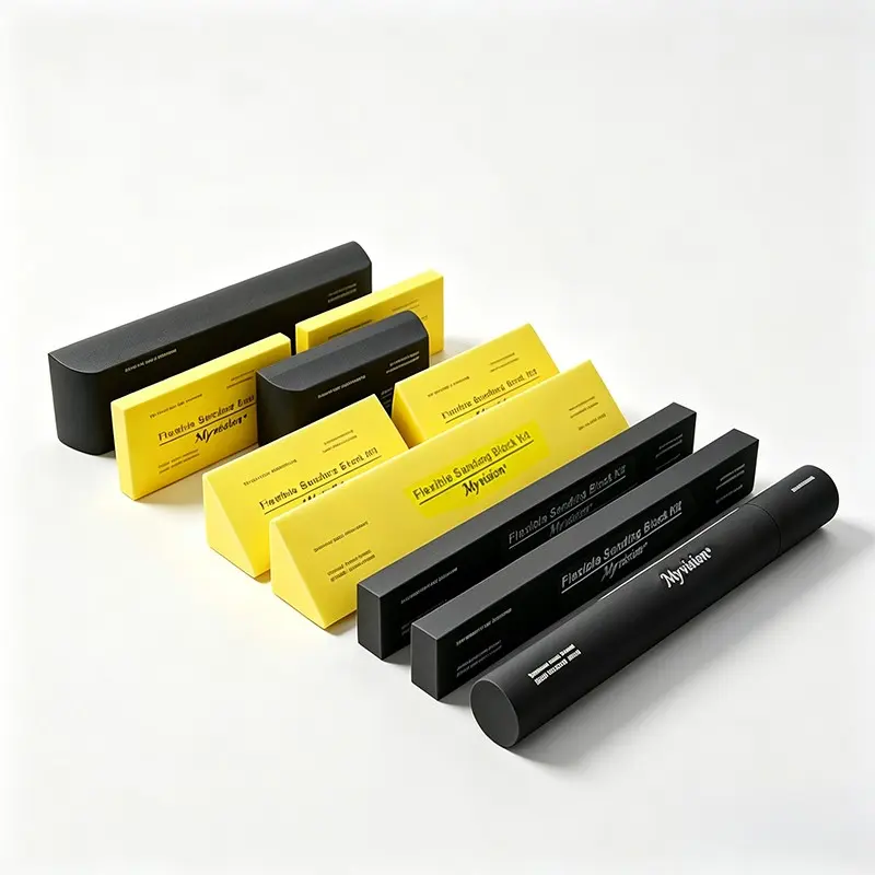 Multi-Purpose 10pcs Sanding Blocks Wet Dry for Car Woodwork, Matte Block Design, Ideal for Various Finishing Tasks, Durable & Versatile, Sanding Tool