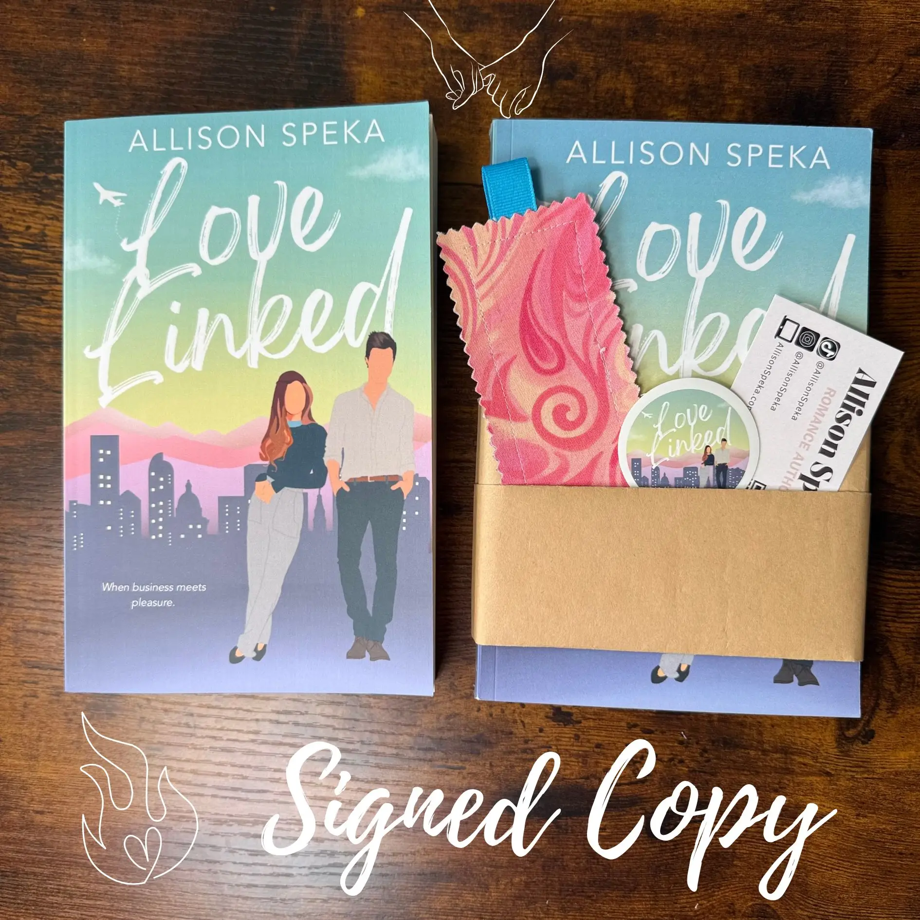 Signed Copy Love Linked: A workplace, millionaire boss romance