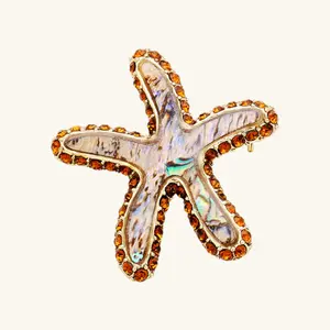 Bora Bora Starfish Brooch