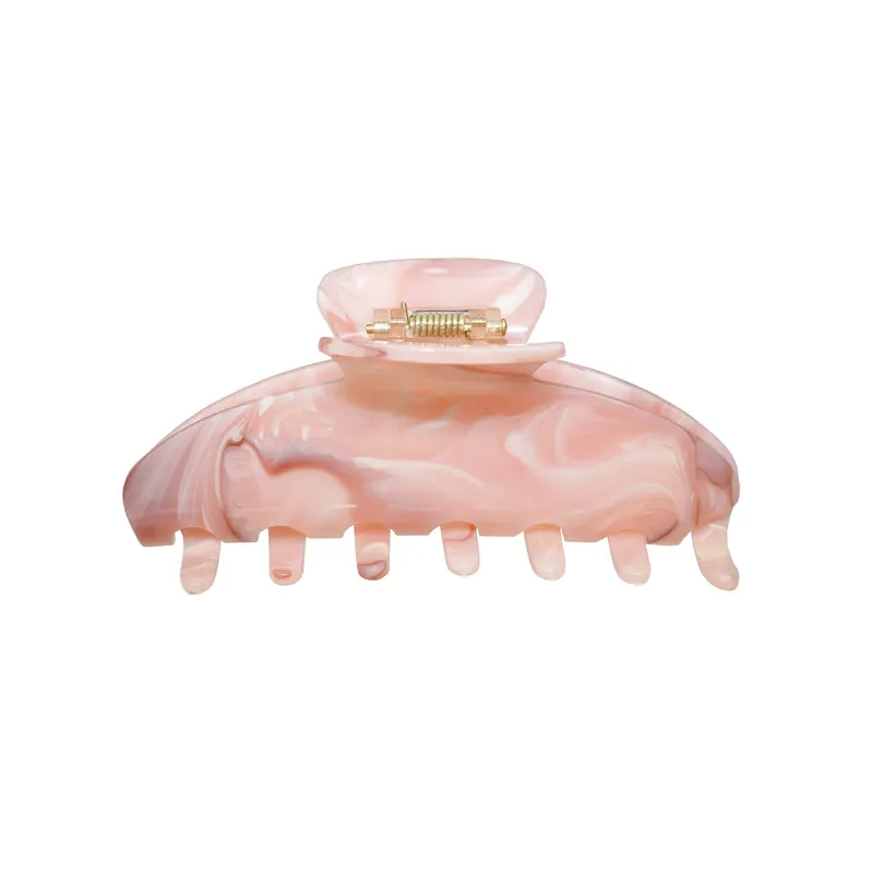 Emi Jay Big Effing Clip Hair Claw in Pink Chantilly