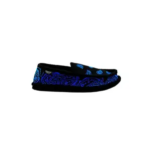 Trooper America KS-002E Slip-On, Black/ Royal (Men)