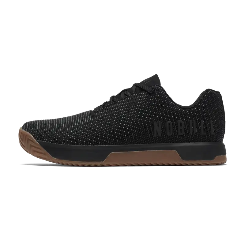 NOBULL Women's Outwork Edge (Impact) Shoe in Black Gum - OG Strength Training Shoe, Durable Gym Trainer, Lifting Sneaker