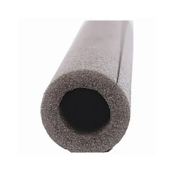 Thermwell Products 5S15XB6 Pre-Slit Foam Pipe Insulation, 2" x 6', 1/2" Thick Wall, Brown, Fits Copper & 1-1/2 Inch Iron Pipes, Pack of 14
