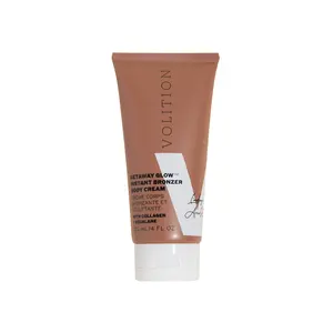 Volition Getaway Glow Instant Bronzer Sculpting Body Cream with Vegan Collagen + Squalane