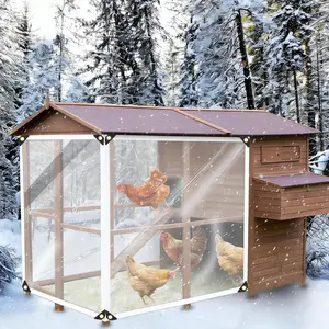 Clear 10x13 FT Waterproof PE Tarps with Grommets Durable Transparent Outdoor Cover for Camping Patios Garden Plants Green House Advanced Waterproof Rainproof UV Resistant Canopy Tent Garden Tool Accessories grommet clear