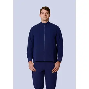 Men's Modern Scrub Jacket Navy Men's Modern Scrub Jacket Navy