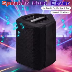Protective Dust Case with Handle Protective Cover Anti-Scratch Cover Washable Dust Protector Top Opening for Bose S1 Pro+ 2023/for Bose S1 Pro 2018