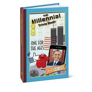 USED Book - The Millennial Trivia Book by Jeff Kreismer (Hardcover) - english