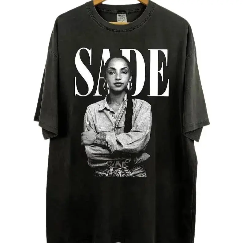 90s Vintage Sade T-Shirt, Sade Adu Unisex T-shirt, Sade Tour All Sizes Classic Cotton
