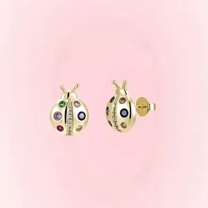 ladybug studs
