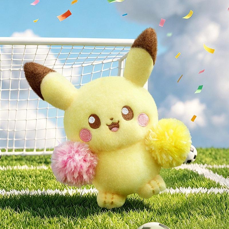 Pokémon Cheer Squad Plush Blind Box Peaceful Encounter Series Cute Cheerleading Pokémon Dolls Soft Fluffy Pendant Ornaments Wonderful Surprise Collectible Gift For Pokémon Fans And Children