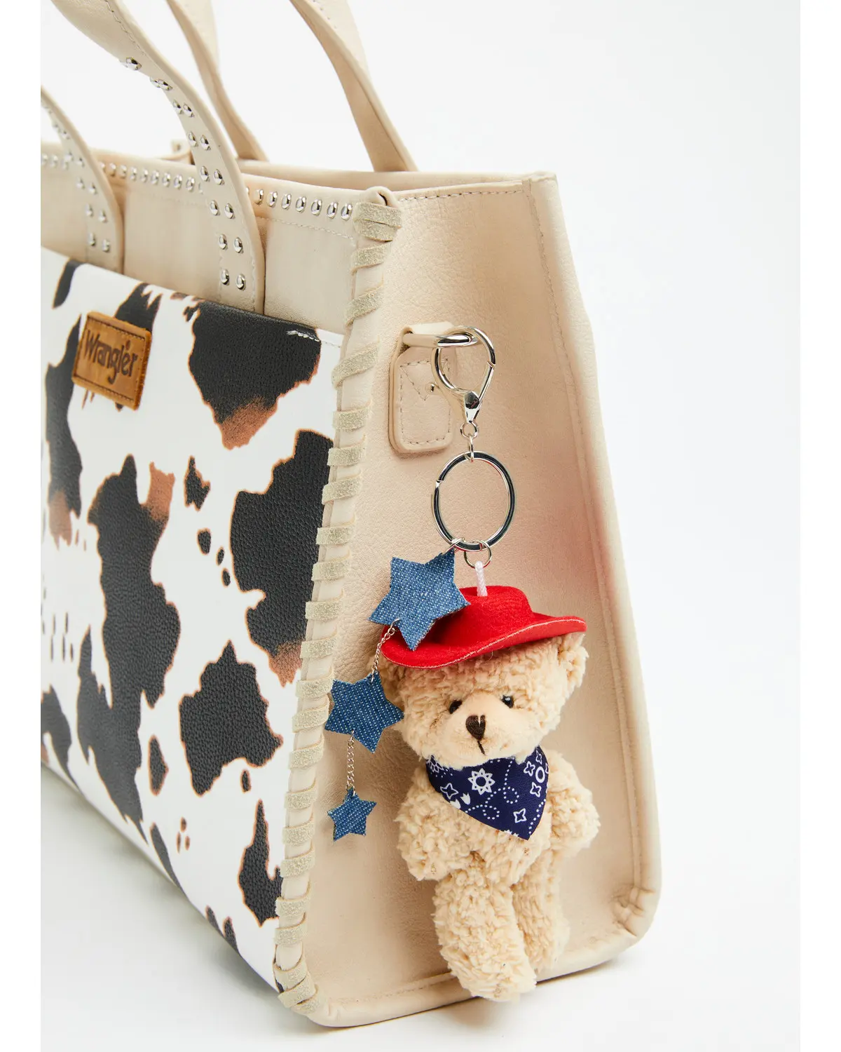 Shyanne Unisex Americana Cowgirl Bear Bag Charm - Aa805 Shyanne Unisex Americana Cowgirl Bear Bag Charm - Aa805
