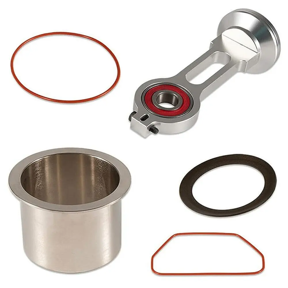 100% Brand New KK-4835 Compressor Piston & Connecting Rod Replacement Kit, Craftsman Porter Cable Engine Repair Kit Set with 2 O-Ring & Piston Bearing, Ac-0051